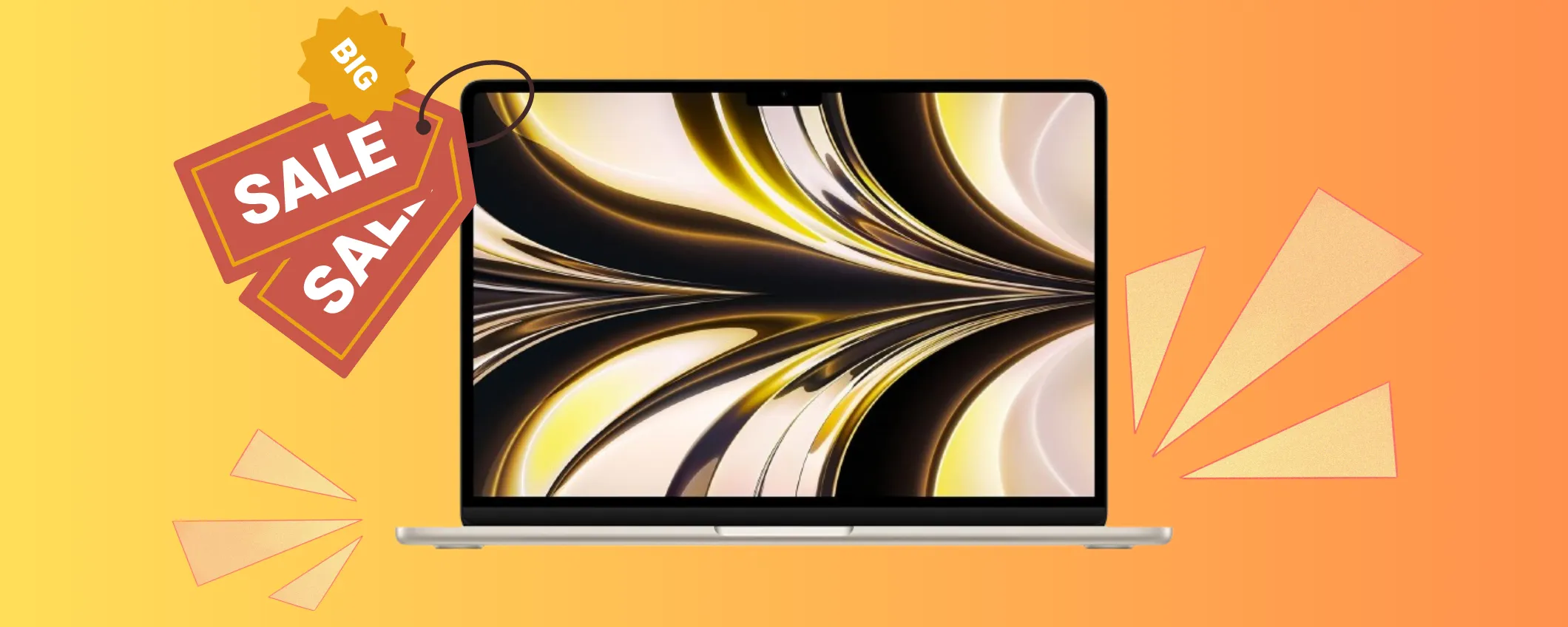 Apple MacBook Air 2022 con chip M2 a 270€ in meno: ancora per poco su Amazon