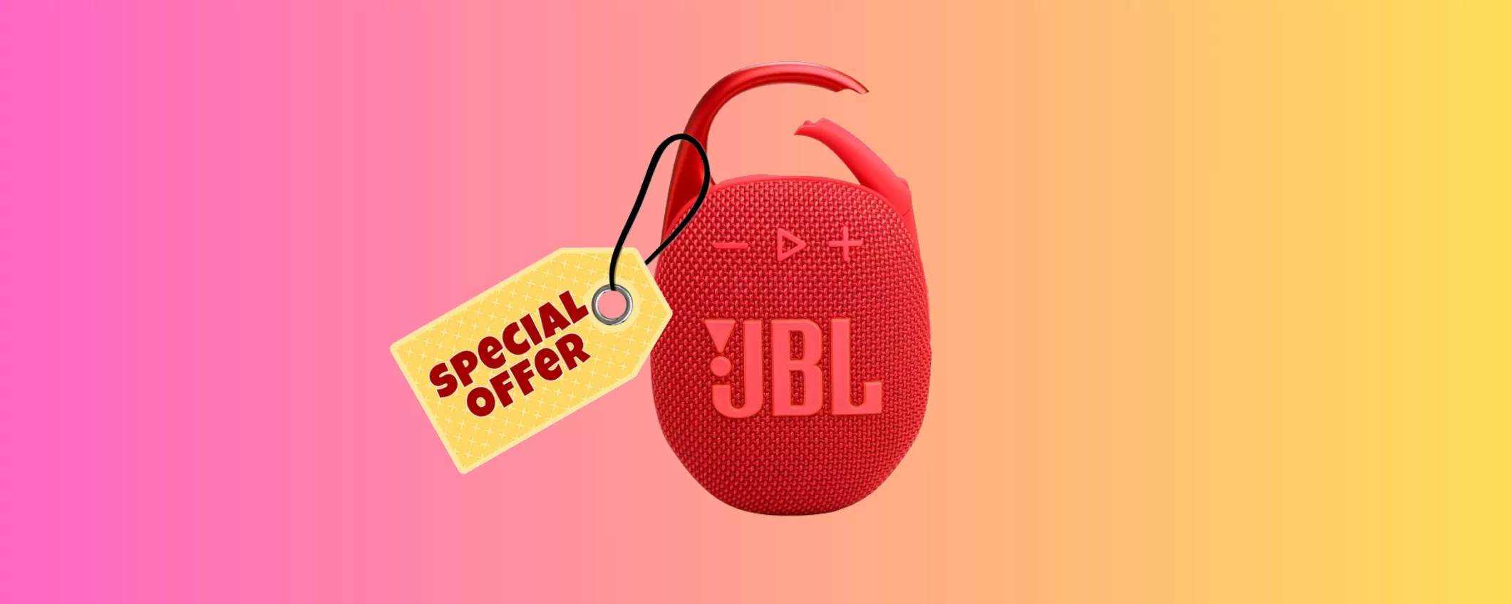 Porta la festa OVUNQUE con la Speaker Bluetooth JBL Clip 5 a PREZZO MINI