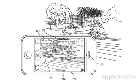 Mappe con realtà aumentata illustrate in alcuni nuovi brevetti