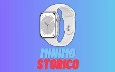 Apple Watch Series 8 al MINIMO STORICO Amazon (399€)