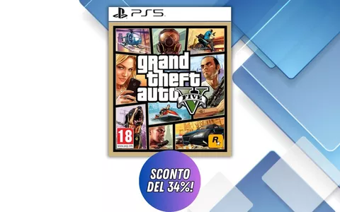 GTA V per PS5 a SOLI 26,99€: sconto UNICO su Amazon