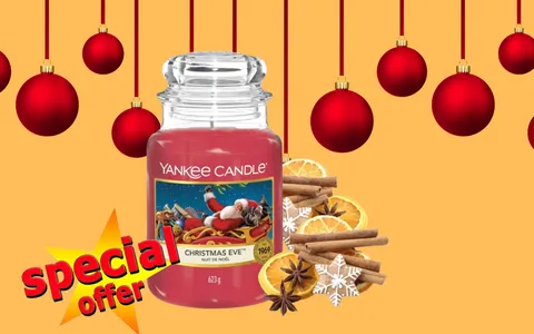 Crea un'atmosfera magica con la Candela Profumata Yankee Candle a mini prezzo