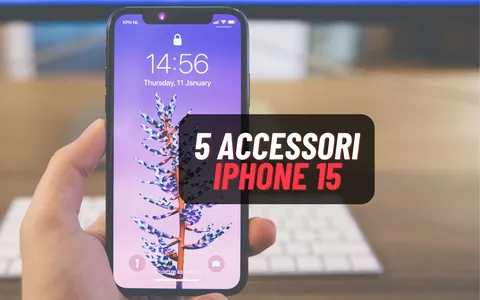 Nuovo iPhone 15: i 5 accessori che DEVI avere in OFFERTA!