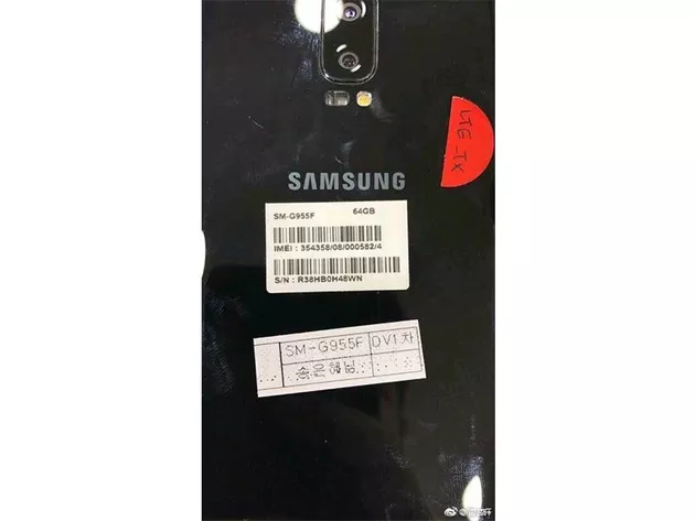 Samsung-Galaxy S8 Plus - Dual Camea