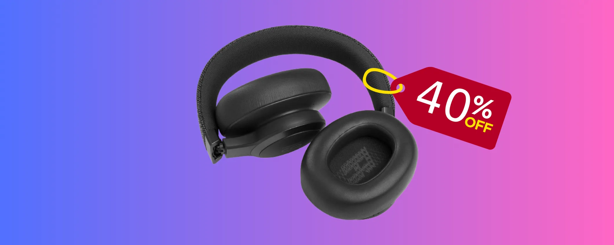 Cuffie On-Ear JBL Tune a meno di 30€: lo sconto folle è del -40%