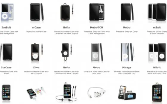 Macally: una valanga di accessori per iPod/iPhone