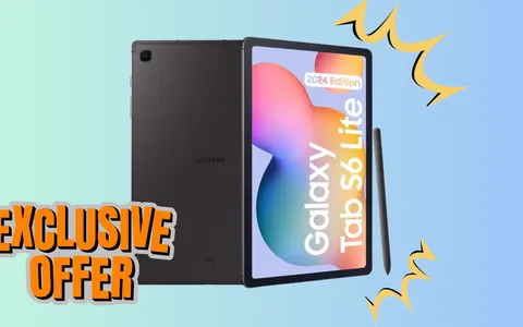 Samsung Galaxy Tab S6 Lite in sottocosto: ancora per poco su Amazon