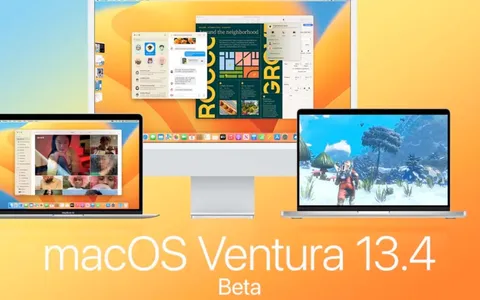 macOS Ventura 13.4 RC 3 disponibile per sviluppatori e beta tester