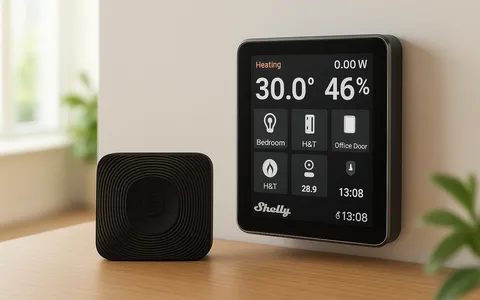 Shelly Wall Display: controllo smart e design a un prezzo imbattibile su Amazon