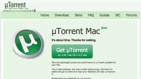 uTorrent finalmente disponibile per Mac