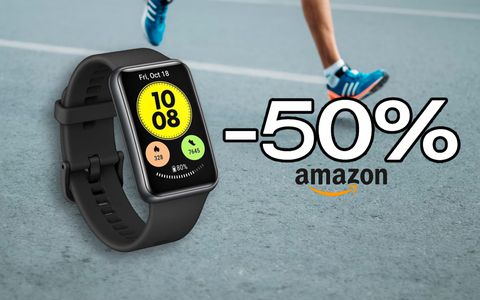 Huawei Watch Fit SCONTATO del 50% su Amazon: tieni d'occhio salute e fitness dal tuo polso