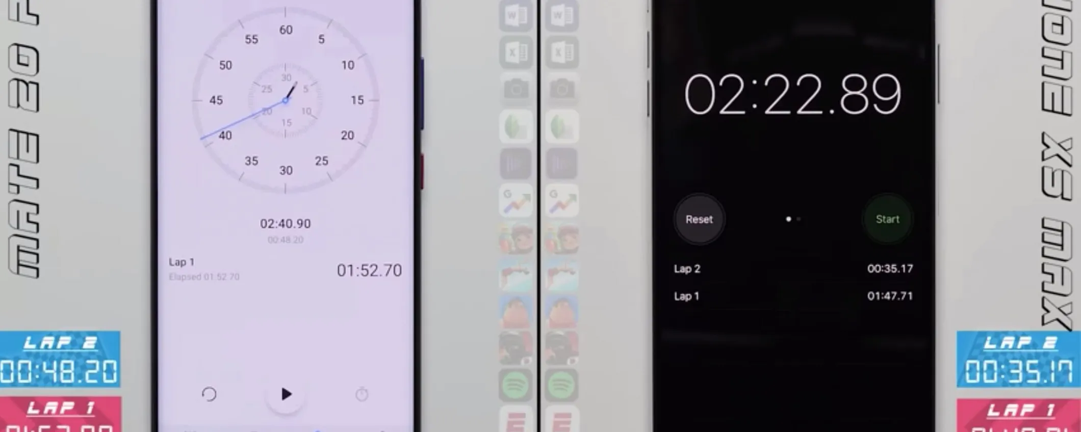 iPhone XS Max VS Mate 20 Pro