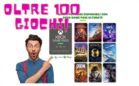 XBOX Game Pass Ultimate in OFFERTA: gioca a oltre 100 giochi per 3 mesi!