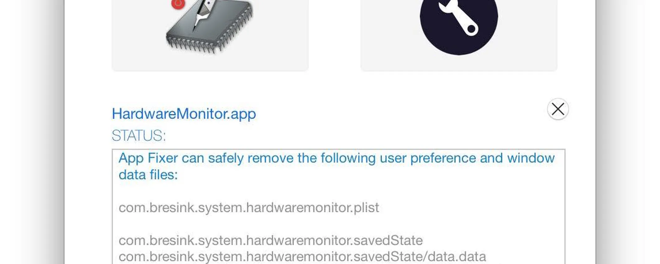 App Fixer, ripristinare le condizioni iniziali delle app del Mac