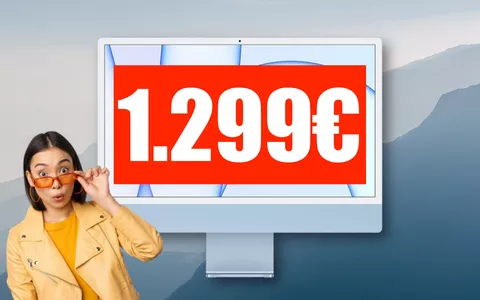iMac M1, SCONTO 18% Amazon, anche a rate: solo 1.299€ (ultimi pezzi)