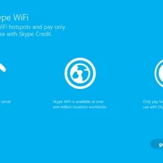 Skype WiFi disponibile anche per Windows 8