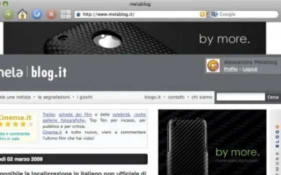 Rilasciato Camino 2 Beta2, browser alternativo per Mac OS X