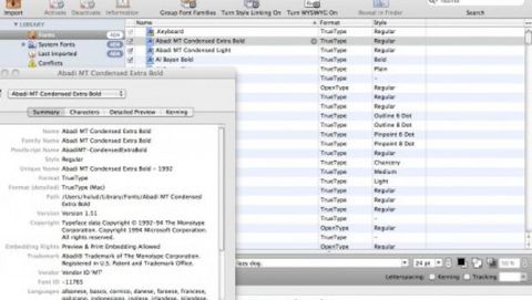 FontExplorer X Pro, il software per la gestione dei font sul Mac