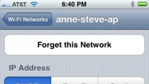 WiFi instabile su alcuni iPhone dopo l'aggiornamento a OS 3.0