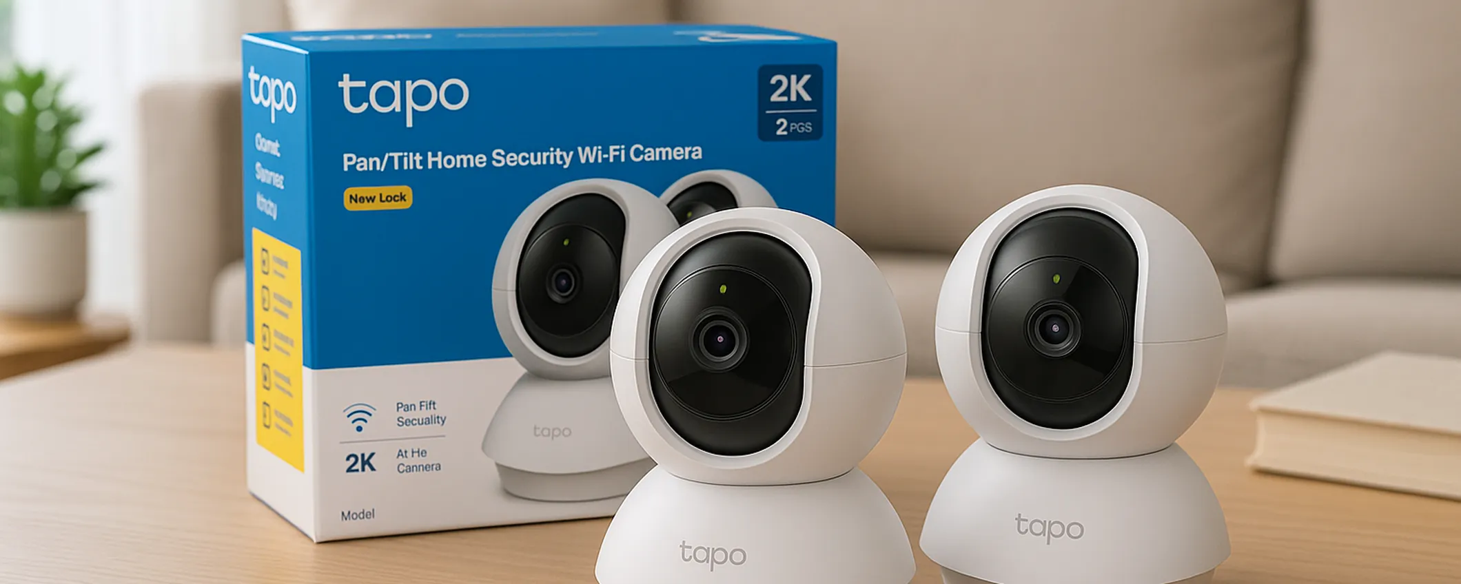 Due telecamere TP-Link Tapo C210 a 39,99€: sicurezza smart e risparmio senza abbonamenti