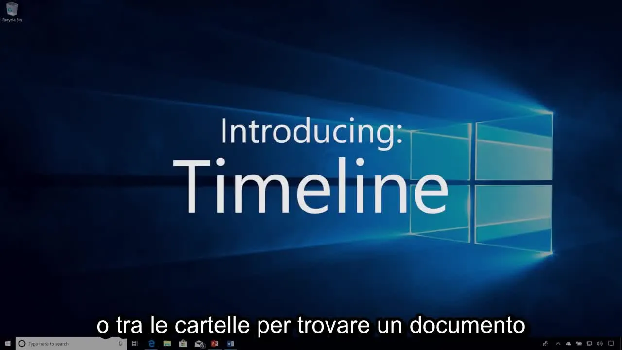 Windows 10 April 2018 Update: Timeline