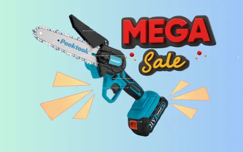 Mini motosega in doppia promozione su Amazon: tua ad un prezzo STRACCIATO