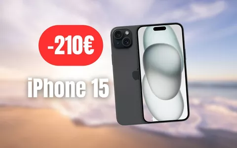 210€ RISPARMIATI su iPhone 15: promo pazzesca su Amazon