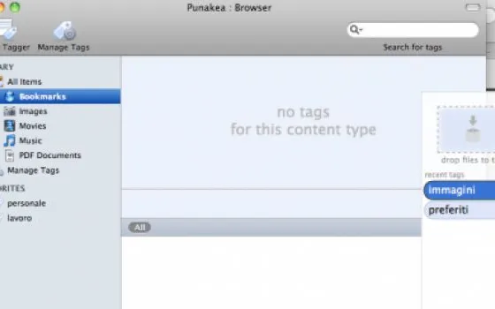 Punakea, organizzare file e segnalibri grazie ai tag
