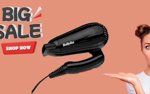Asciugacapelli da Viaggio BaByliss a quasi metà prezzo: lo paghi solo 15€