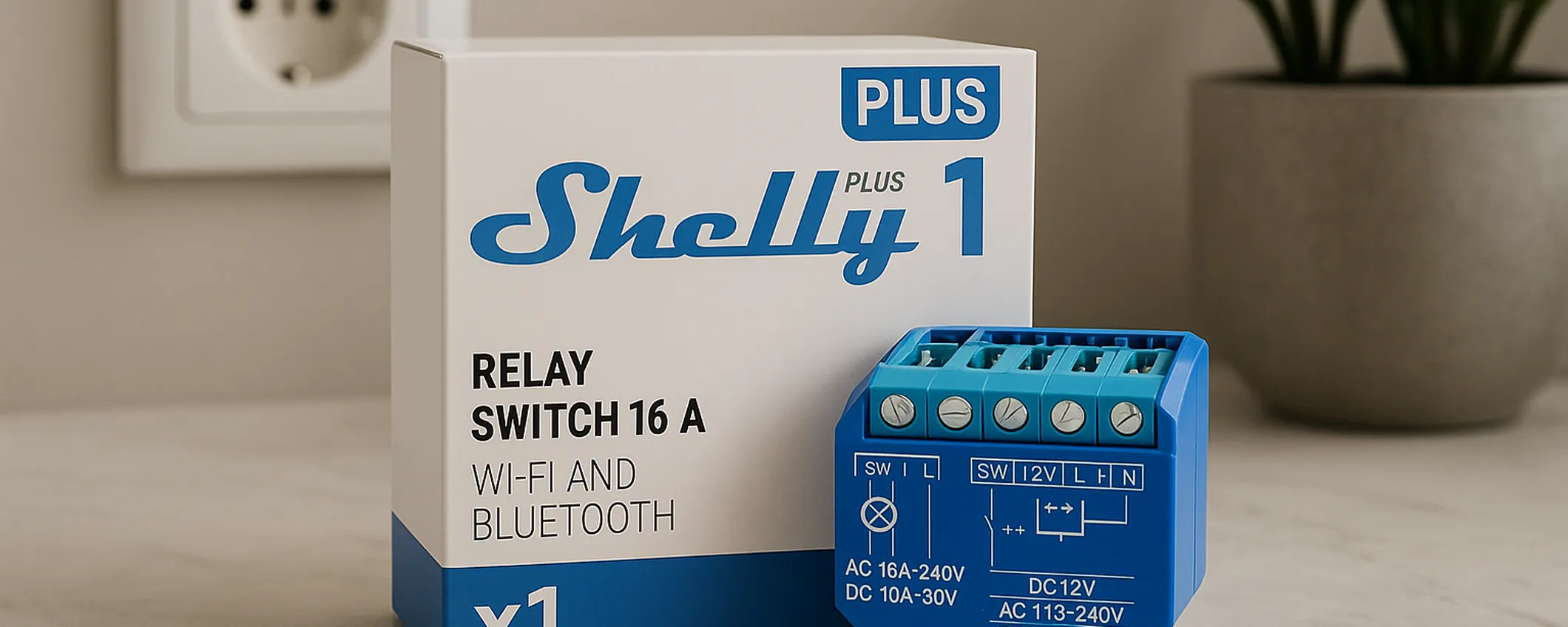 Assicurati una casa più smart con l'interruttore intelligente Shelly Plus 1 a soli 16€