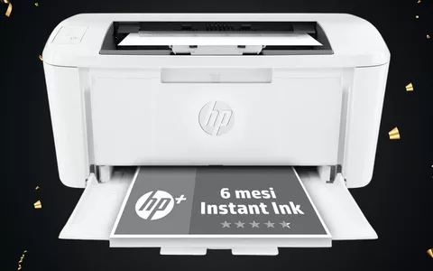 Stampante HP con prezzo CHE CROLLA: 6 mesi in inchiostro INCLUSI