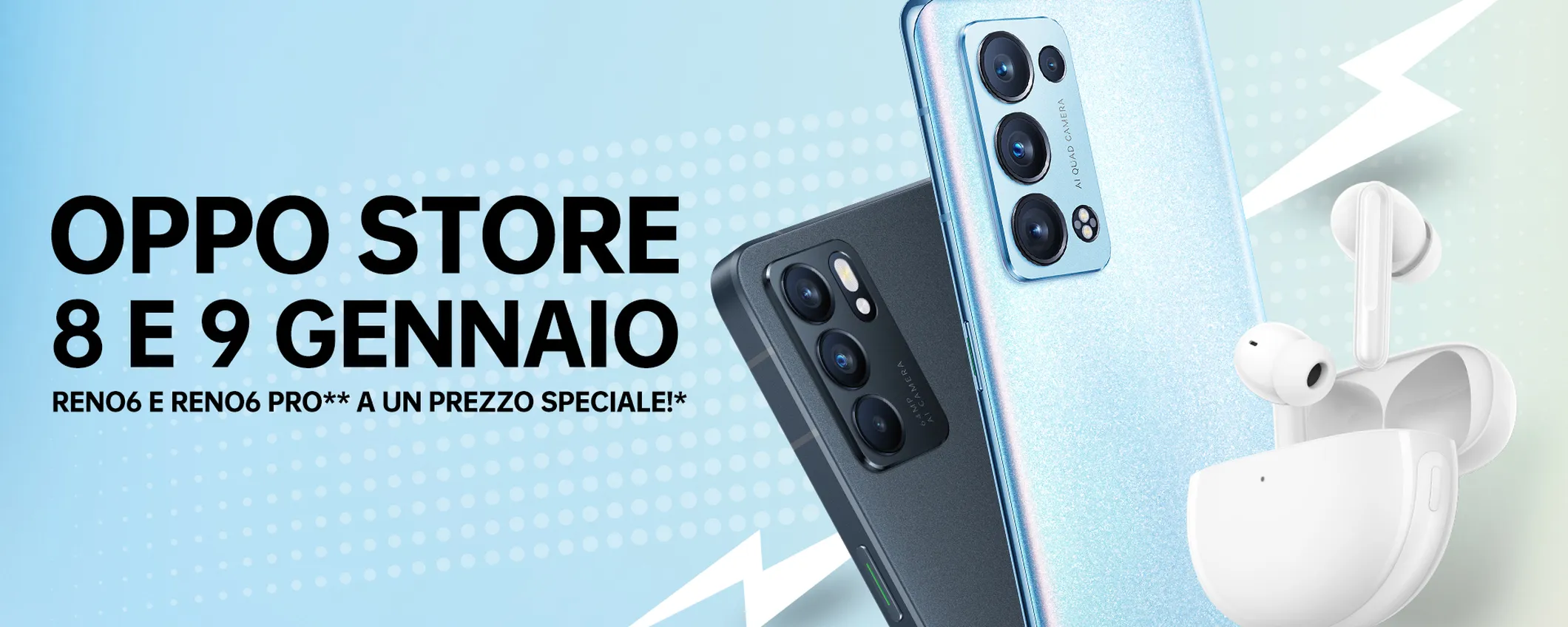 OPPO, la serie Reno6 in offerta per due giorni sull'OPPO Store
