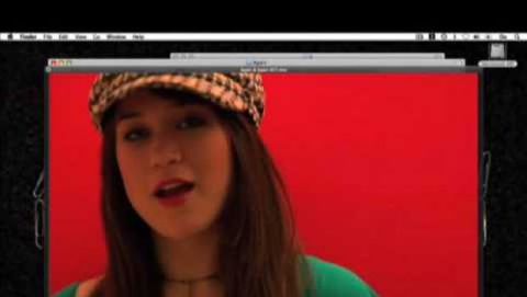 Il desktop Mac diventa il set di un video musicale
