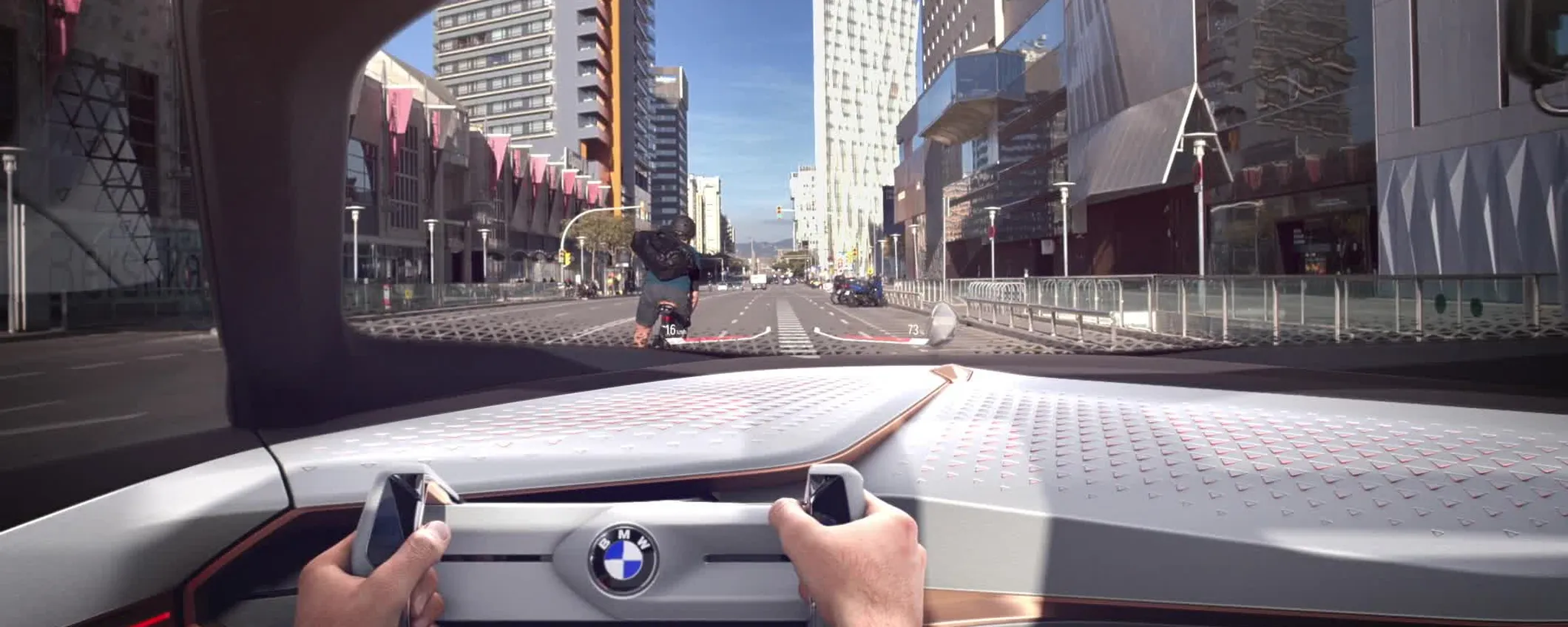 BMW e il concept Vision Next 100