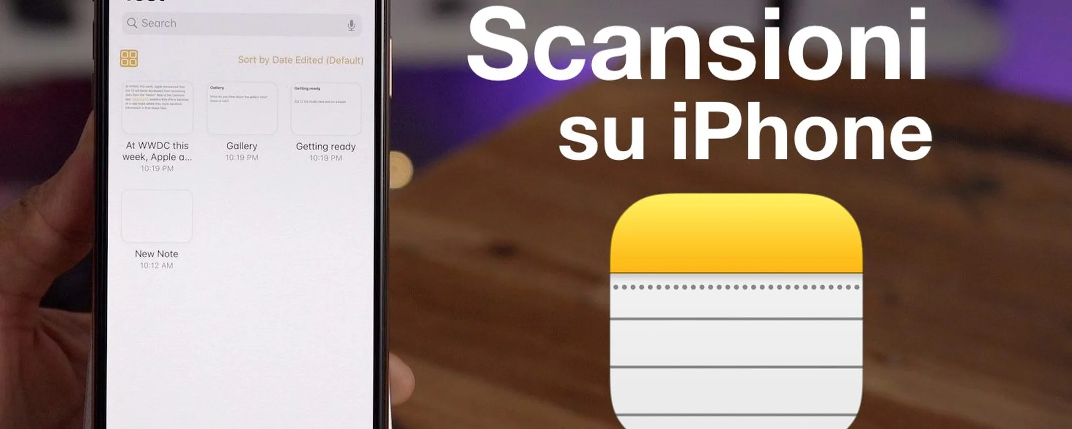 iOS 14: effettuare scansioni (e ricerche nei documenti) con l'app Note