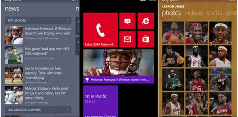 Windows Phone 8, Microsoft aggiorna Bing Sport