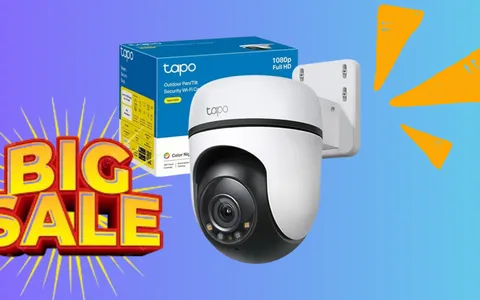 Telecamera Wi-Fi da esterno Tapo a quasi metà prezzo: solo su Amazon