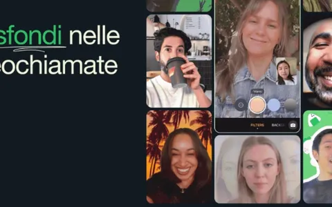WhatsApp aggiunge nuovi sfondi e filtri per le videochiamate