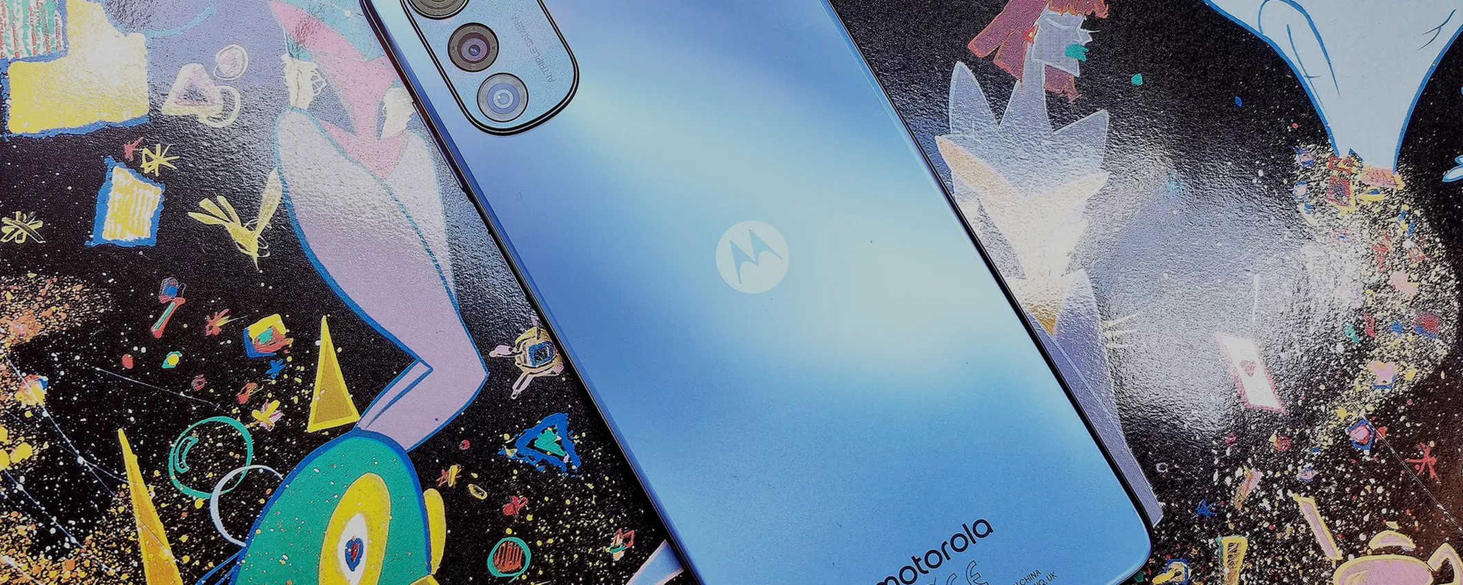 Smartphone Motorola moto e32s con display da 6.5
