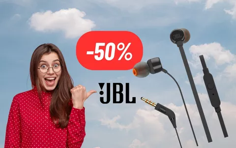 Cuffie JBL al 50% di sconto: PREZZO IMBATTIBILE, costano meno di 5€