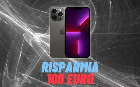 Risparmia quasi 100 EURO sull'iPhone 13 Pro 256GB (ricondizionato)