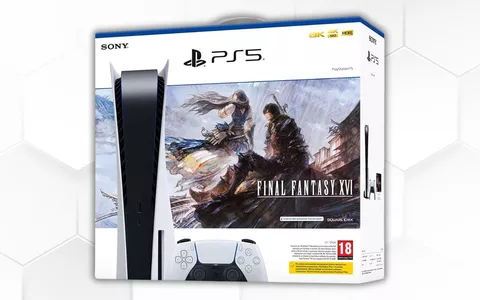 PlayStation 5 + Final Fantasy XVI in SUPER SCONTO Amazon: solo 499€
