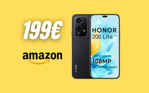 Honor 200 Lite costa MENO DI 200€: è un'offerta CLAMOROSA