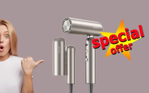 Asciugacapelli portatile Dreame: come il Dyson ma ad un prezzo stracciato (-23%)