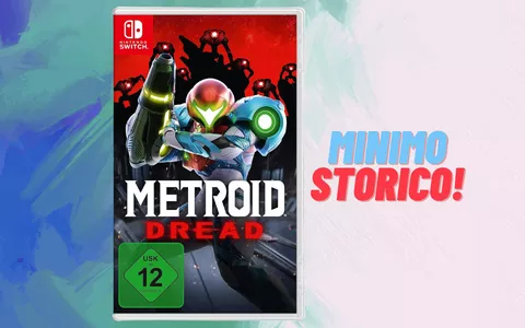 Nintendo Switch Metroid Dread al MINIMO STORICO: solo 26,37€