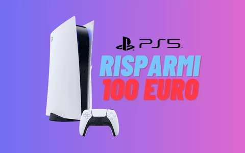PlayStation 5 REGALATA a 100€ in meno del prezzo originale
