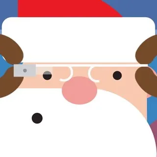 Anche Babbo Natale usa Google Glass