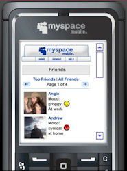 I video di MySpace sbarcano sui cellulari