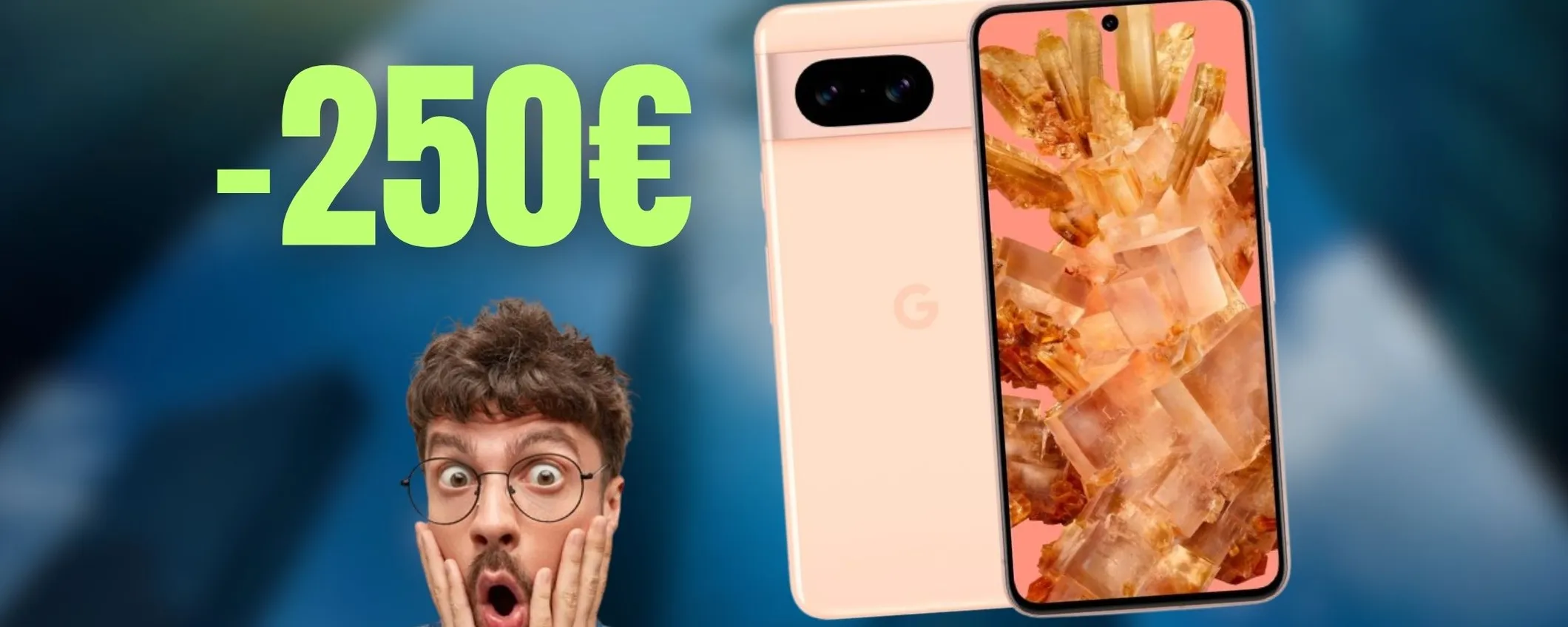 Google Pixel 8: 250€ di sconto su Amazon, OGGI è un BEST BUY