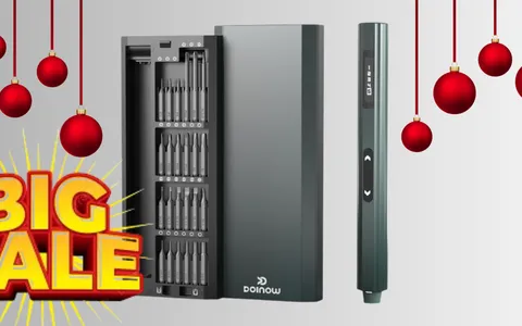 Mini cacciavite elettrico in doppio sconto: regalo perfetto per chi ama il fai-da-te
